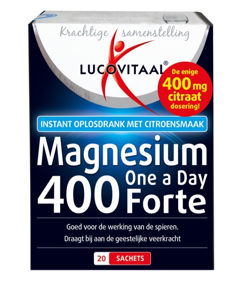Lucovitaal Magnesium forte granulaat 20 sachets PL472/190